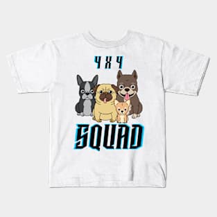 Dog lovers,friends for life. Kids T-Shirt